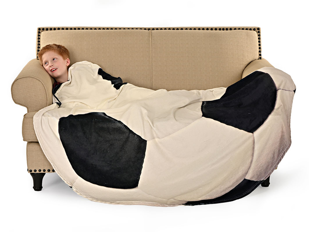 TRADITIONAL BLANKET-SOCCER BALL