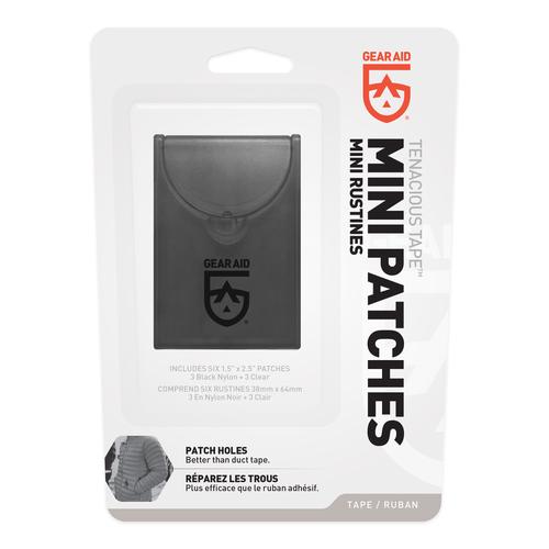 TENACIOUS TAPE MINI PATCHES BLACK & CLEAR