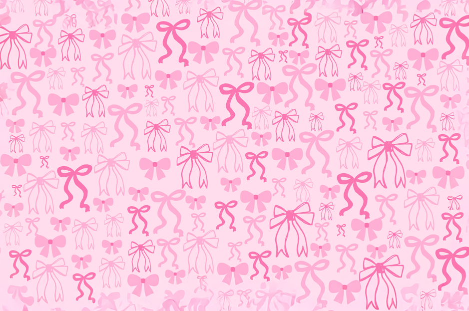 FLOOR MAT-PINK BOWS