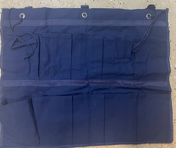 NAVY SHOE BAGS