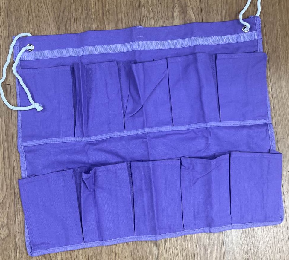 PURPLE SHOE BAGS