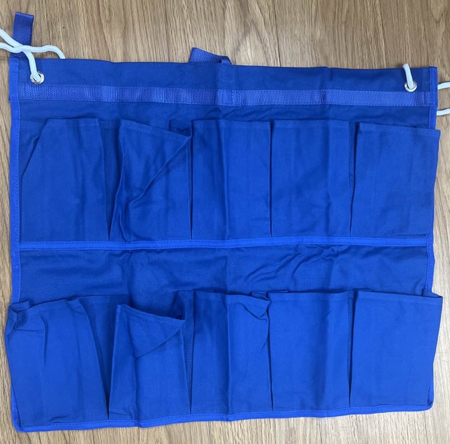 ROYAL BLUE SHOE BAGS