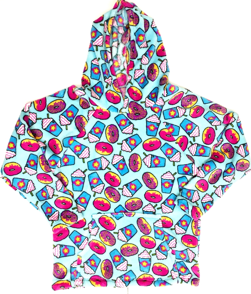 DONUT FRAPPE FUZZY HOODIE