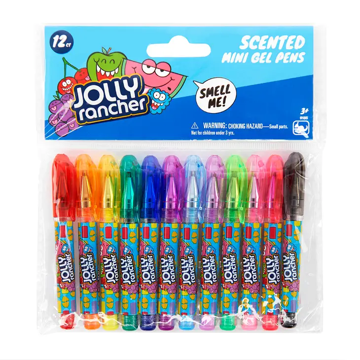 JOLLY RANCHER 12CT MINI GEL PENS