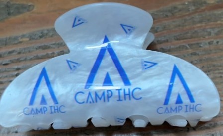 CAMP NAME HAIR CLIPS