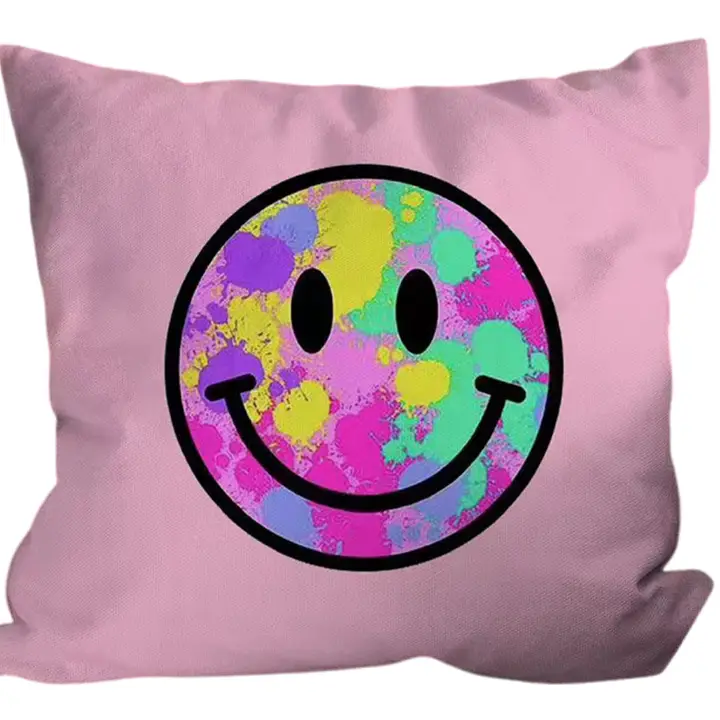 PINK MULTI FACE PILLOW