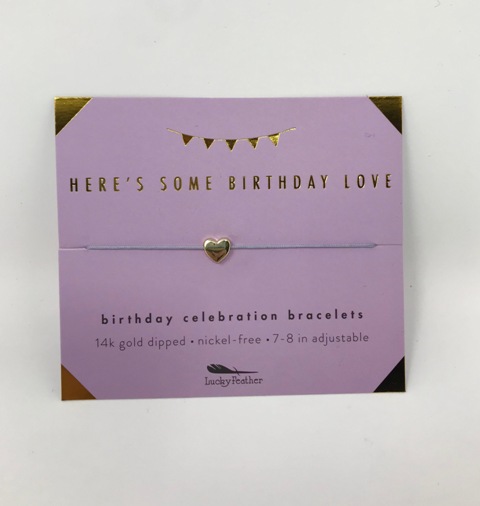 BIRTHDAY CELEBRATION BRACELET-SOME BIRTHDAY LOVE
