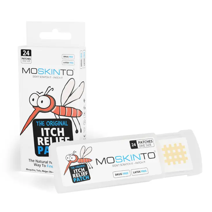 MOSKITNO THE ORIGINAL ITCH RELIEF PATCH 24CT