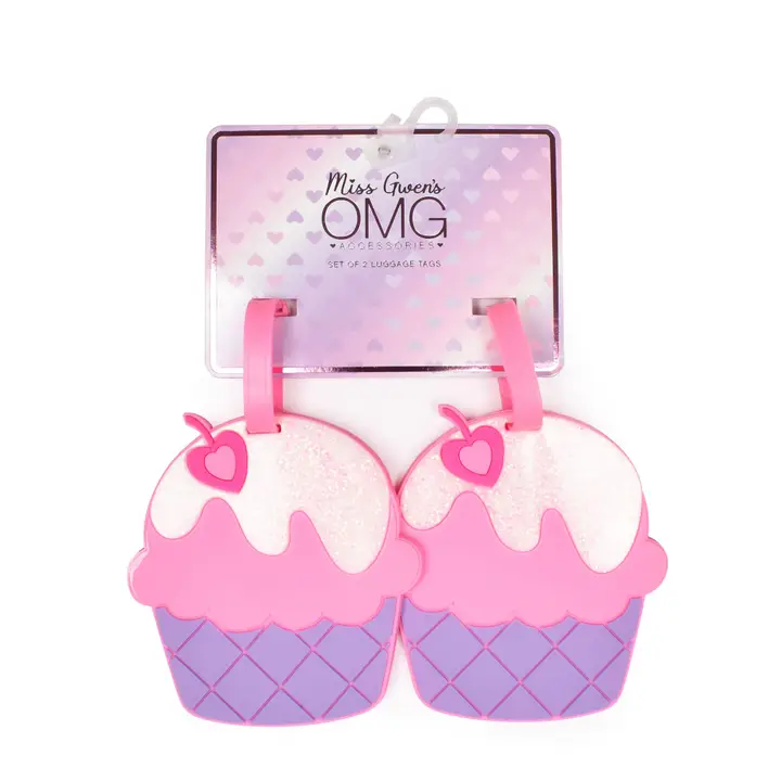 CUPCAKE LUGGAGE TAG