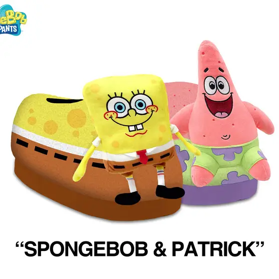 SPONGEBOB & PATRICK SLIPPERS