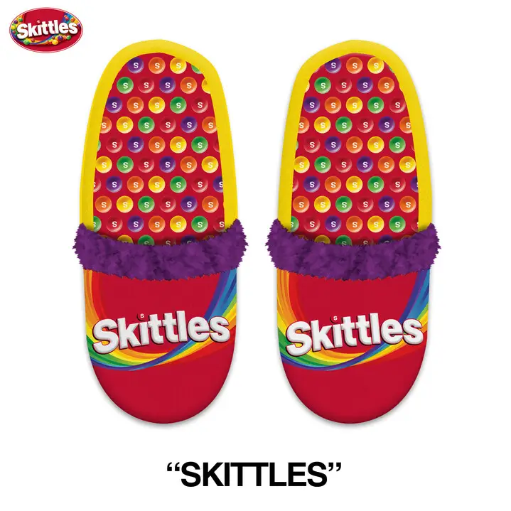 SKITTLES SLIPPERS