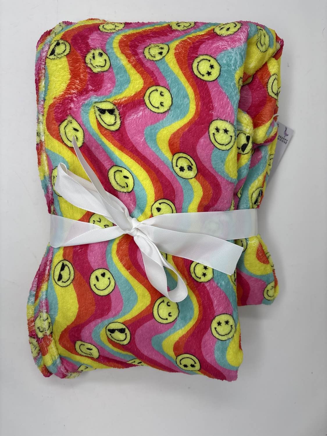 BLANKET 50X60 GROOVY SMILES