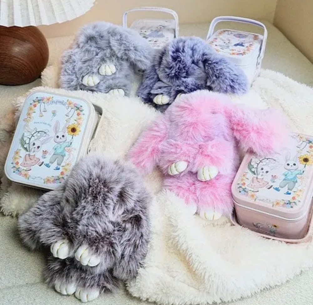 BAO BUNNY FURRY KAWAII KEYCHAIN MYSTERY TIN