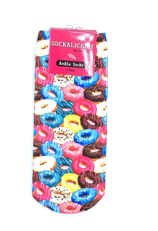 CRAZY DONUTS ANKLE SOCK