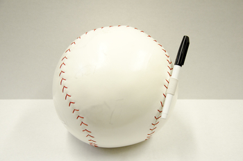 Baseball Autograph Pillow