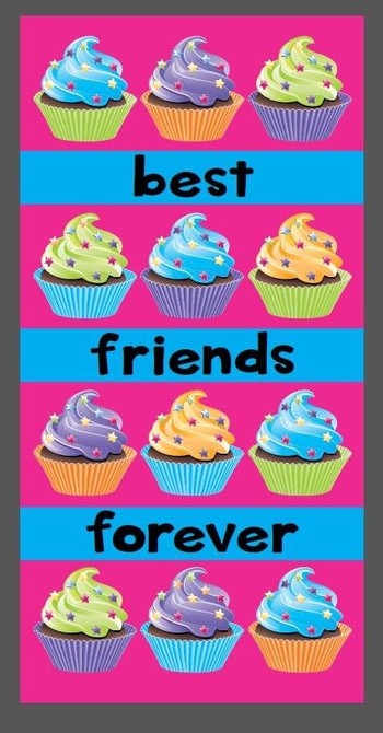 Cupcake Friends Towels