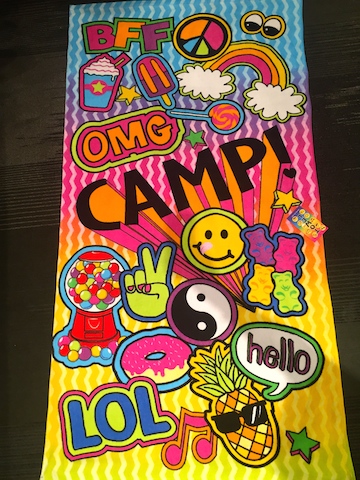 Camp Patches Towels