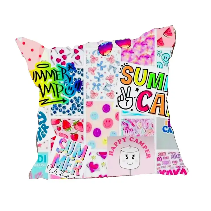 SUMMER CAMP PILLOW