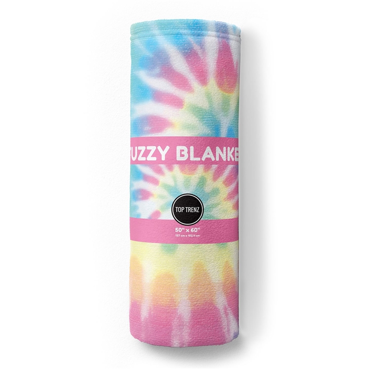 PASTEL TIE DYE DELIGHT BLANKET