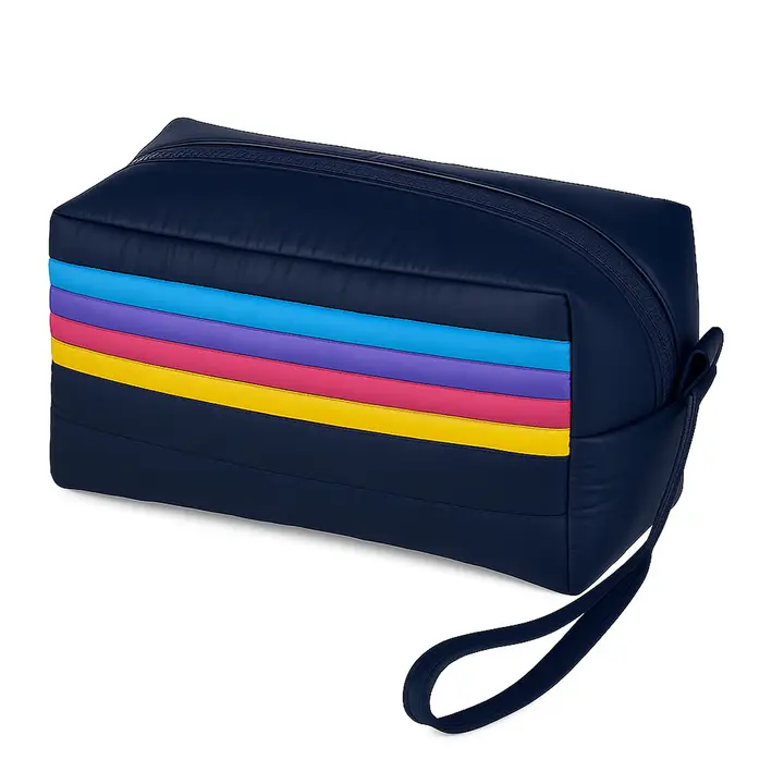 PUFFER COSMETIC BAG-RETRO