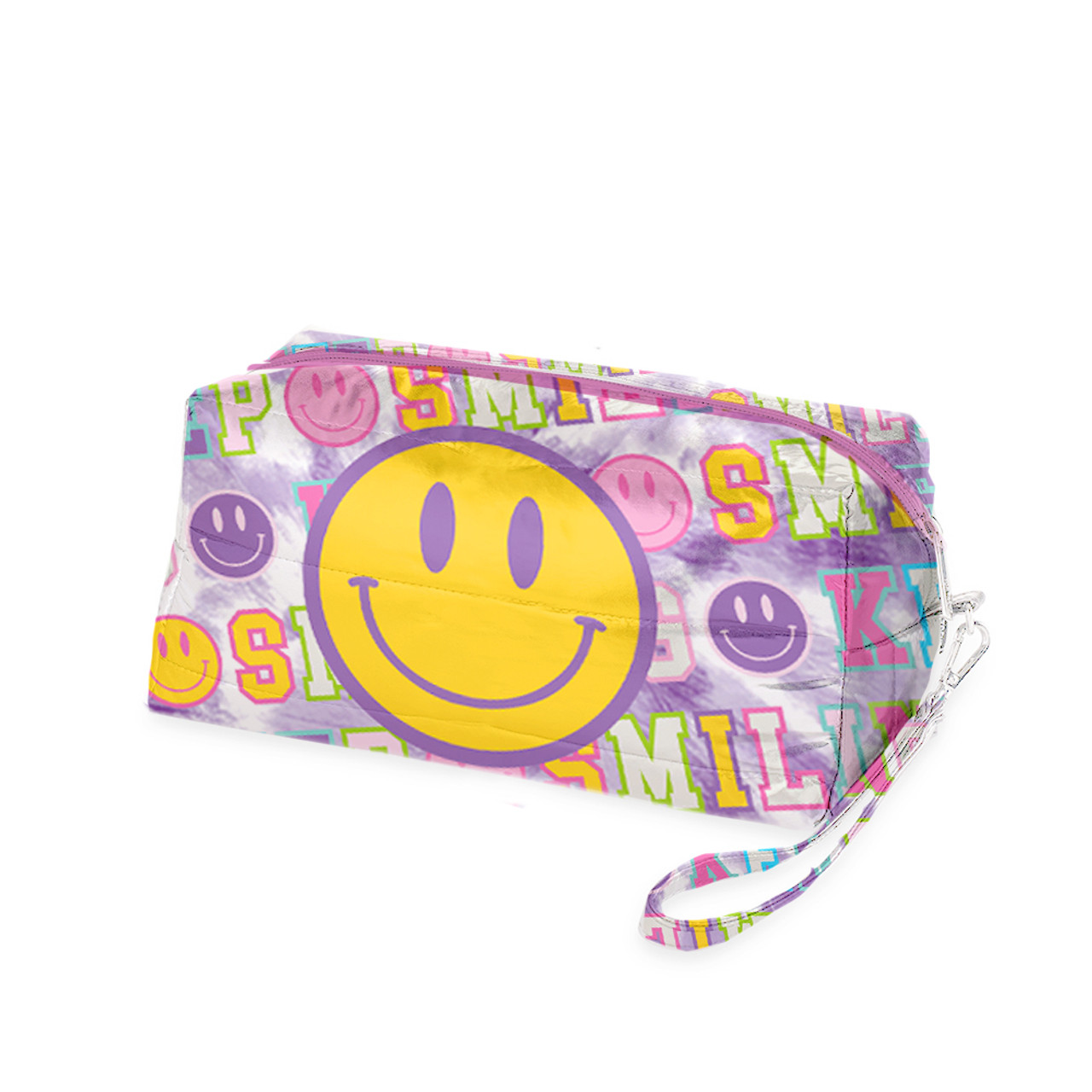 COSMETIC BAG-VARSITY PUFFER