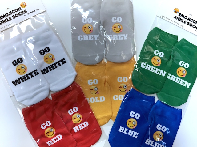 Camp Color War Ankle Socks