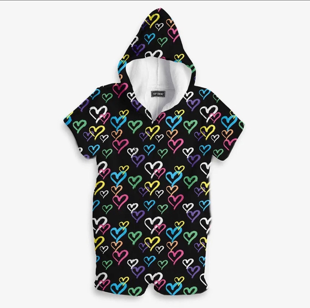 ROMPER GRAFITTI HEART