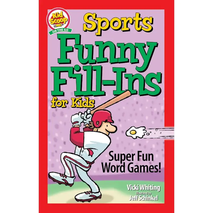 ACTIVITY BOOK-SPORTS FUNNY FILL IN