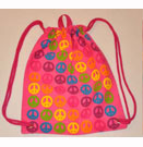 Peace Drawstring Bag (Bunk Junk)