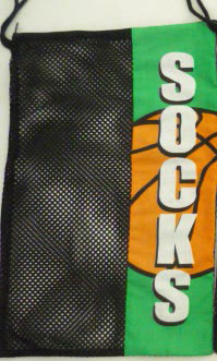 Sock Bag -Basketball (Bunk Junk)