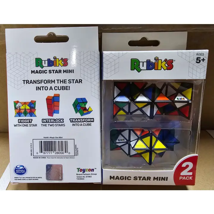 RUBIKS MAGIC STAR MINI 2 PACK