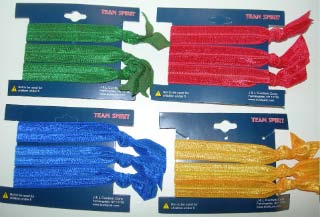 Color War Ribbon Pony/Bracelets