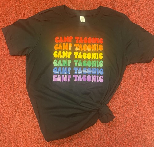 RAINBOW REPEAT TEE SHIRT (CUSTOM)