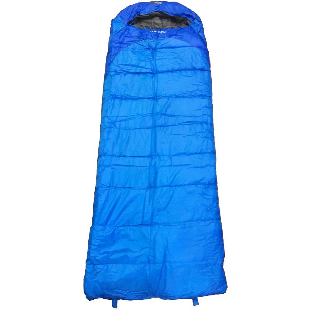 SLEEPING BAG 40 DEGREE BLUE