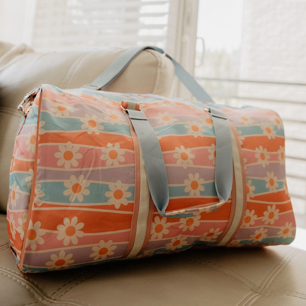 DAISY STRIPES WEKENDER BAG