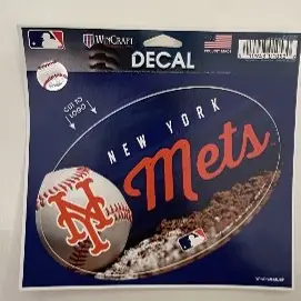 NFL NY METS 5.5 X 5.75