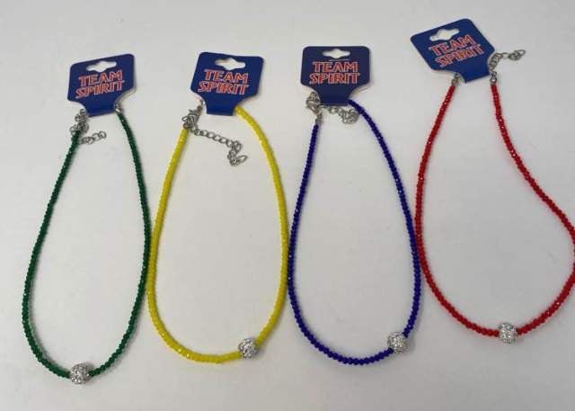 CAMP COLOR RHINESTONE NECKLACE