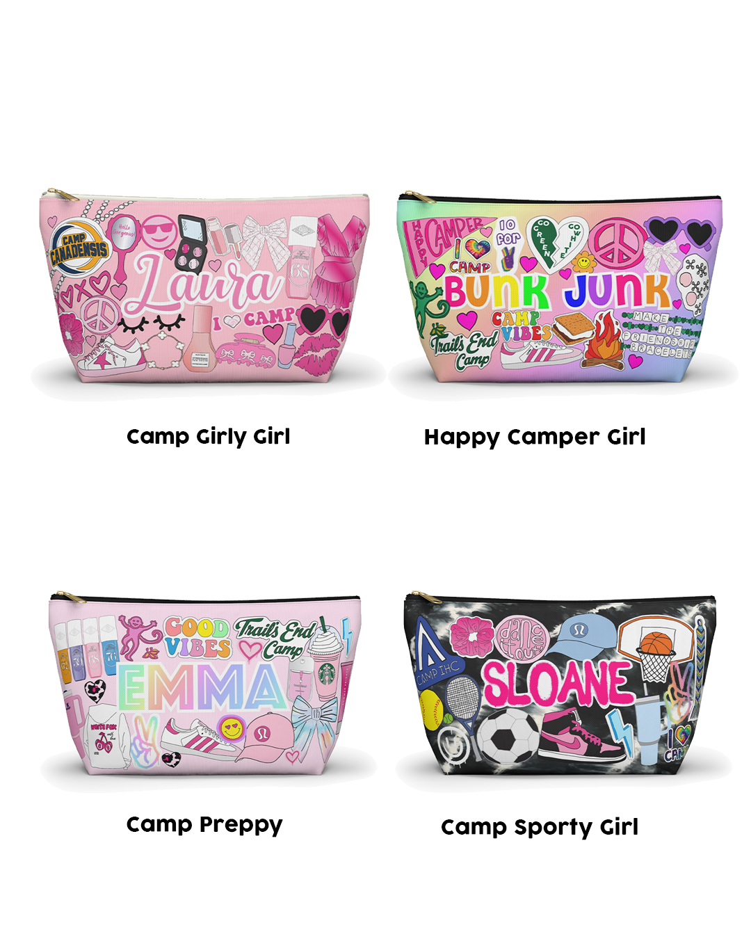 COSMETIC BAG-SINGLE PATTERN (CUSTOM)