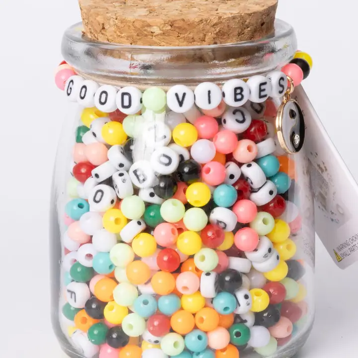 GOOD VIBES BEADS JAR