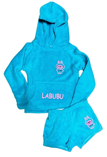 FUZZY HOODIE LABUBU
