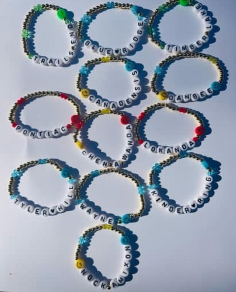 HAPPY FACE CAMP BRACELET