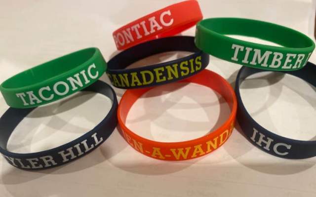 CAMP RUBBER BRACELETS