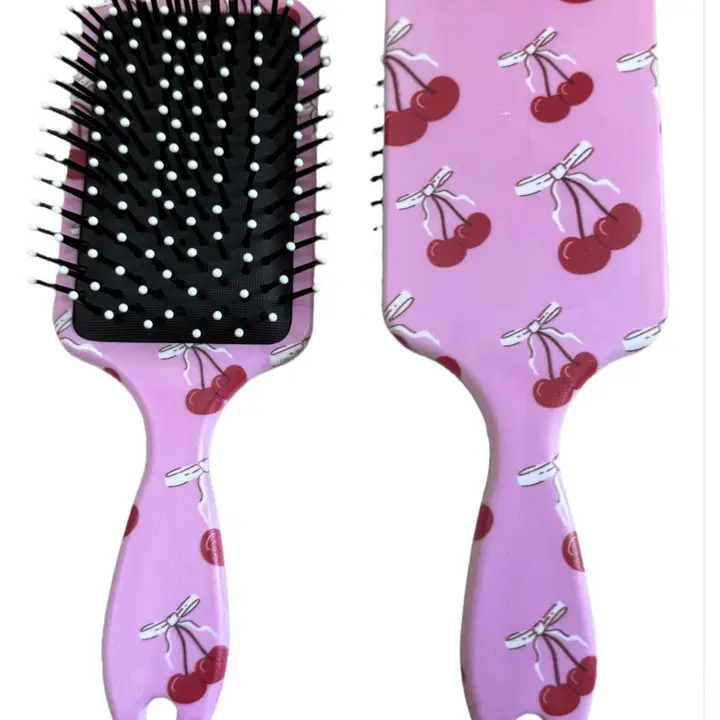 CHERRY BOW HAIRBRUSH
