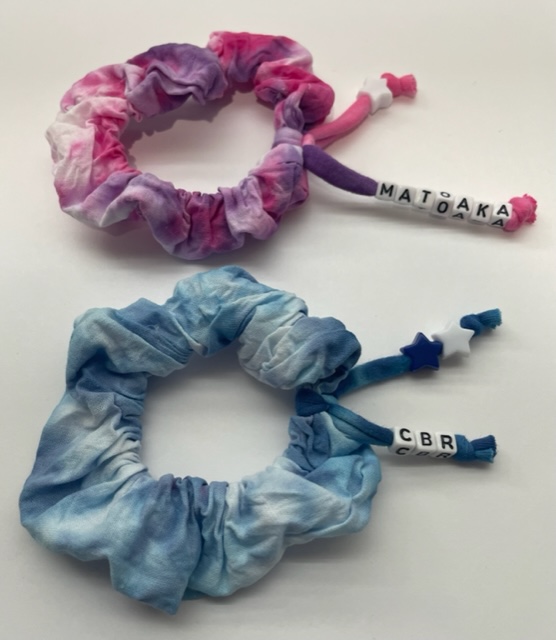 SCRUNCHIE CAMP BRACELET TIE DYE
