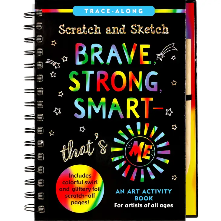 SCRATCH & SKETCH-BRAVE STRONG SMART