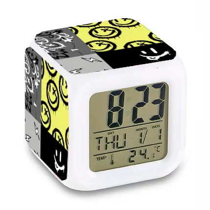 ALARM CLOCK COLOR CHANGING-HYPE