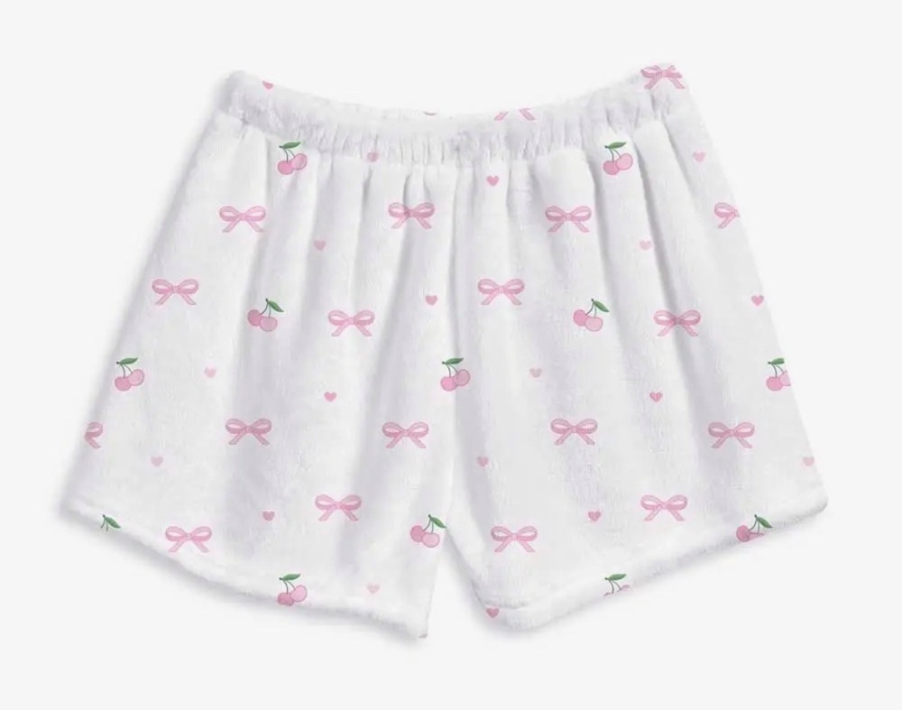LOUNGE SHORTS-BOW AND TELL