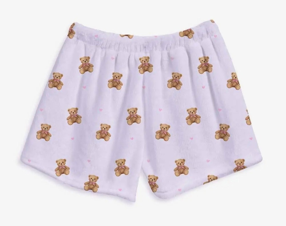 LOUNGE SHORTS-TEDDY BEAR