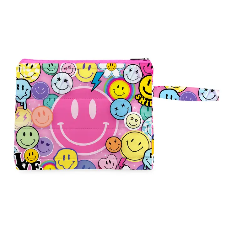 SMILE PARTY PUFFER WET BACG